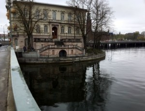 Mansion on Stockholm islet